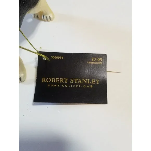 Robert Stanley Home Collection Christmas Ornament Boston Terrier Dog Black White - Picture 6 of 9